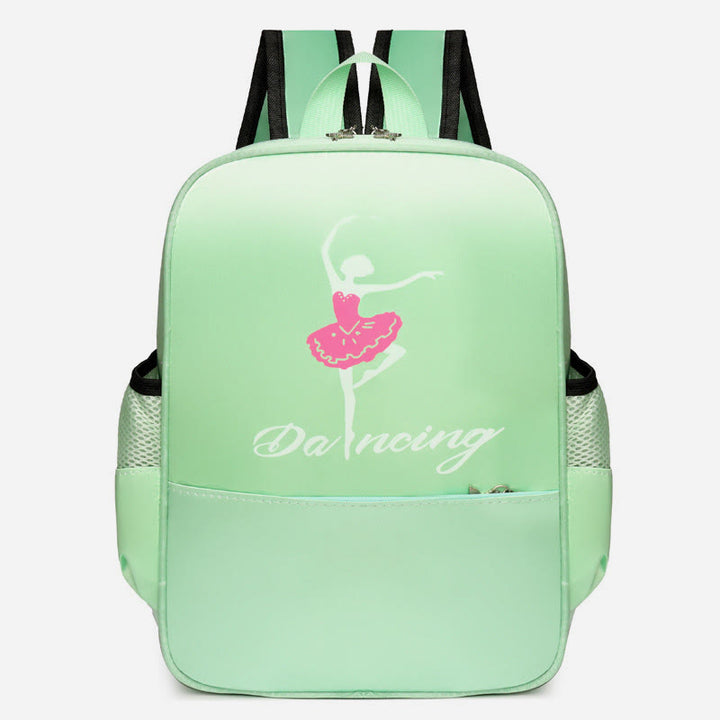 Mädchen Tanz Rucksack Ballerina Kleid Dekor Kinder Tanz Schultasche