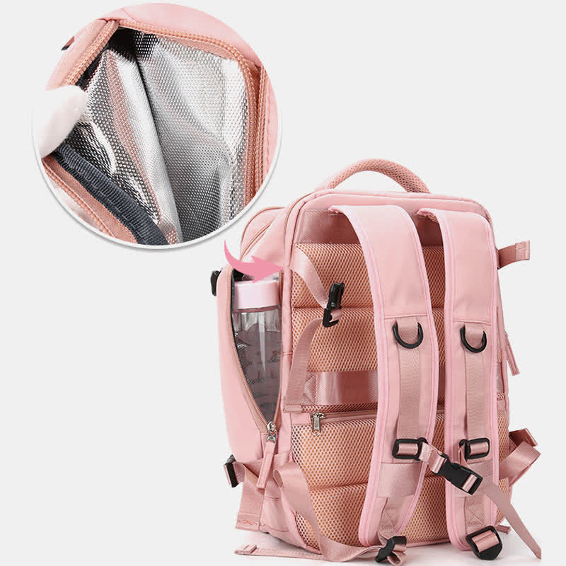 Rucksack mit mehreren Taschen für Frauen und Mädchen, Reise-Laptop-Rucksack, College-Büchertasche