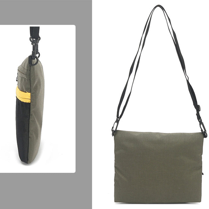 Umhängetasche für Herren, Vintage, klein, leicht, Handytasche, Geldbörse