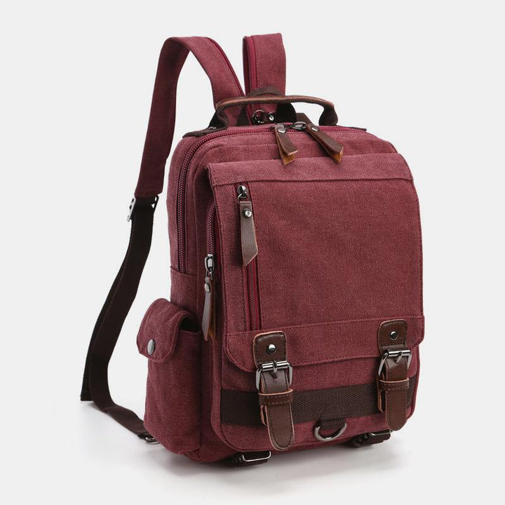 Vintage Outdoor Reise Schulterrucksack
