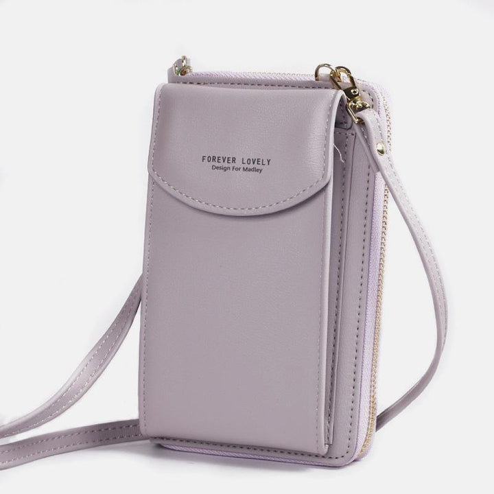 Solide Telefontasche mit mehreren Taschen und großem Fassungsvermögen