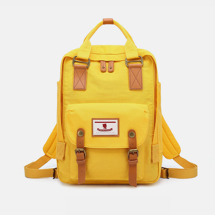 Wasserdichter Reiserucksack im Vintage-Stil im College-Stil