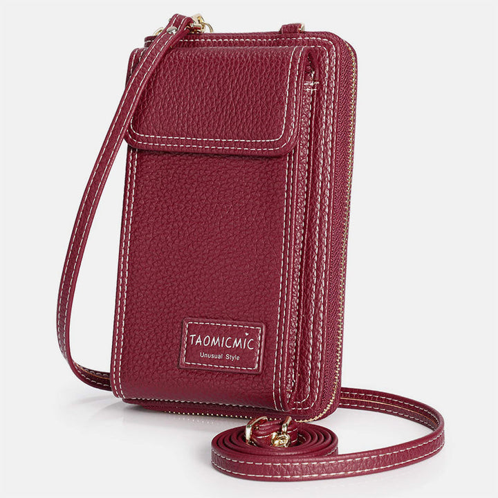 Handy Geldbörse Brieftasche Crossbody Telefon Tasche