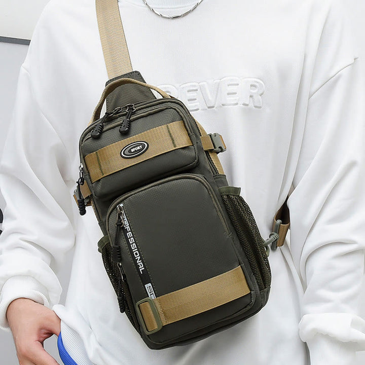 Leichte Reisegeldbörse für Männer, praktische wasserdichte Outdoor-Brusttasche