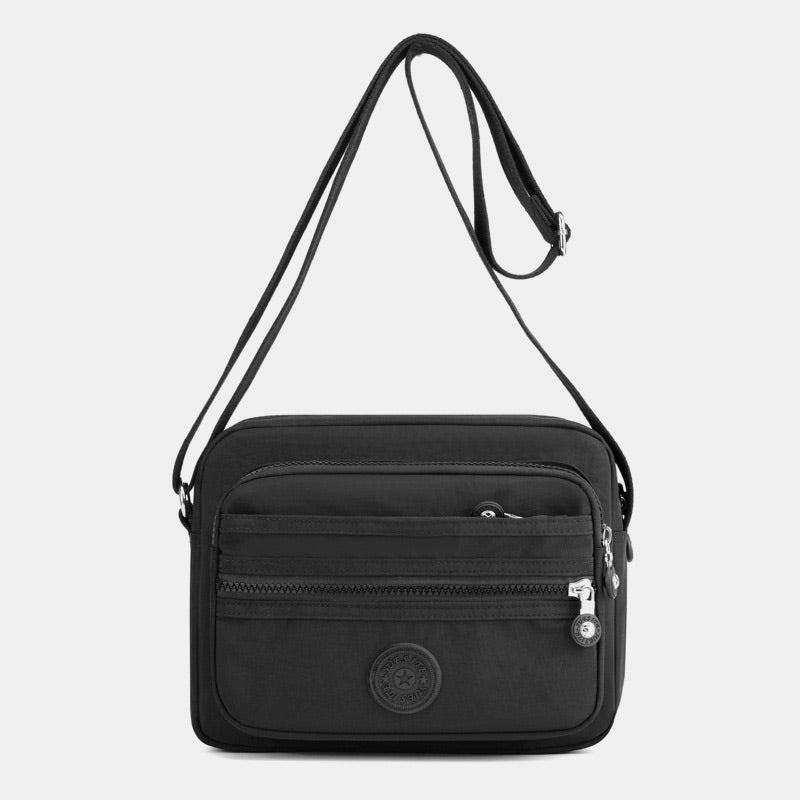 Lässige Umhängetasche mit mehreren Taschen und leichtem Design