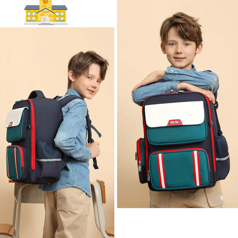 Moderner Kinderrucksack für die Schule, Mädchen, Jungen, Kindergarten, Grundschule, Kleinkinder