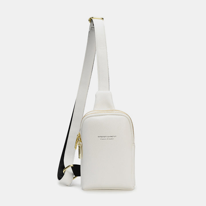 Kleine Umhängetasche, Schultertasche, Geldbörse, Brusttasche für Frauen und Mädchen