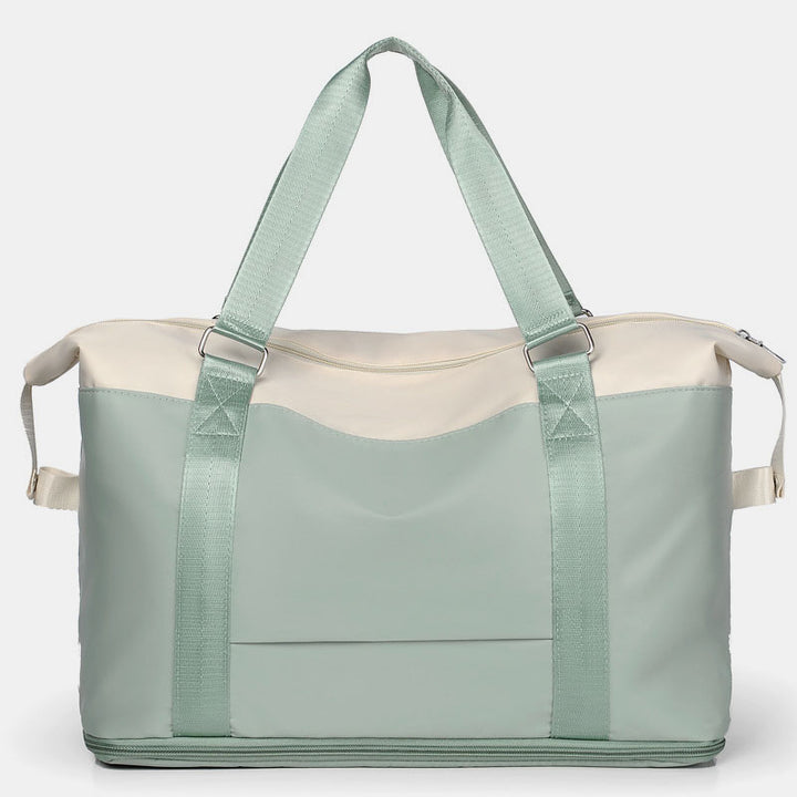 Reisetasche für Damen, große Aufbewahrungstasche mit Fach für trockene und nasse Abteile