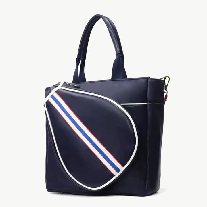 Padel Tennis Schläger Tasche Minimalist Leder Hand Held Sport Tote