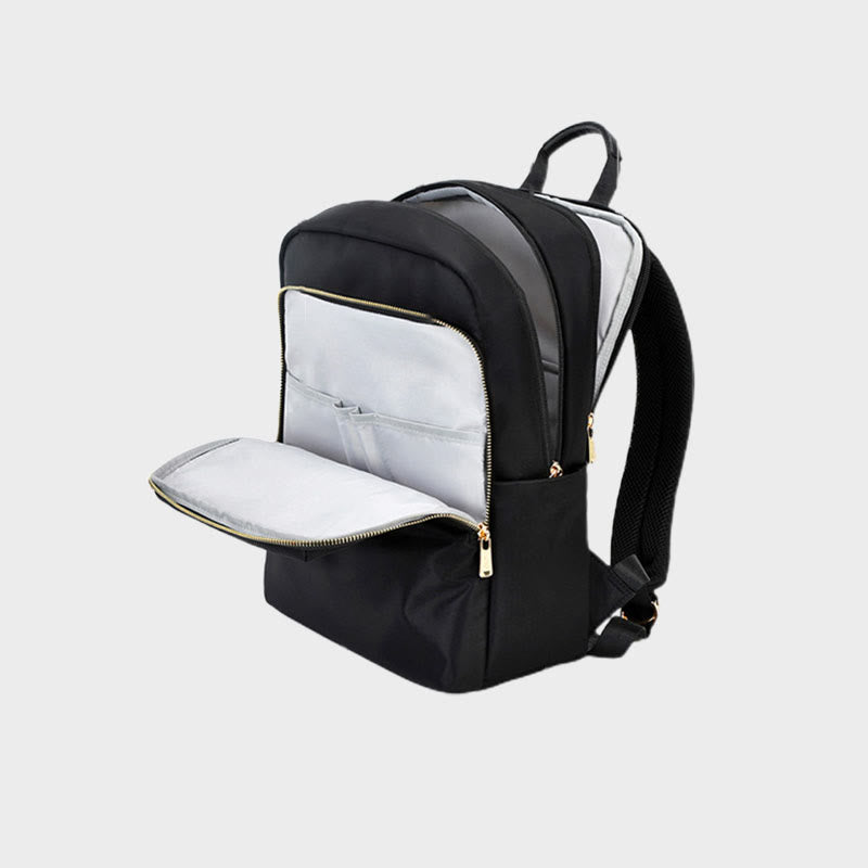 Rucksack für Männer Minimalistischer Tagesrucksack aus Nylon mit mehreren Taschen und Laptopfach