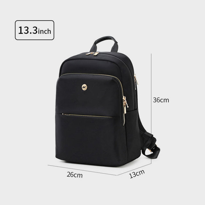 Rucksack für Männer Minimalistischer Tagesrucksack aus Nylon mit mehreren Taschen und Laptopfach
