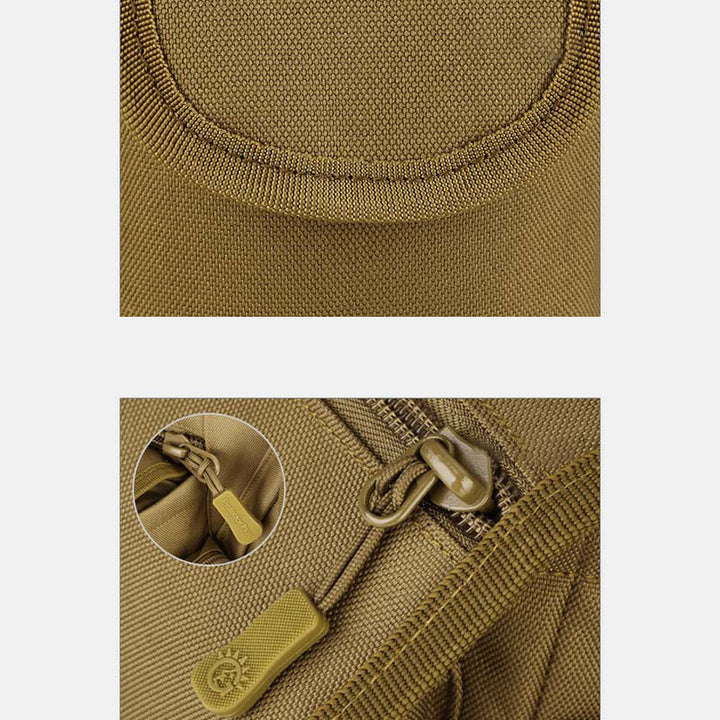 Multi-Pocket Crossbody Tasche Taktische Hüfttasche Passend für 10 Zoll Tablet