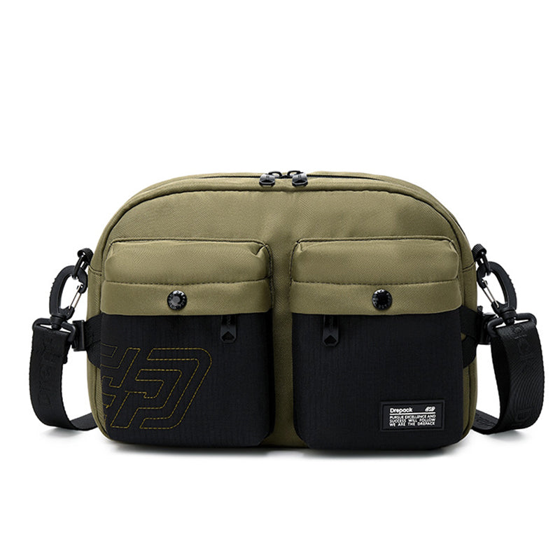 Messenger Bag für Herren, Streetwear, mittelgroße Umhängetasche für die Schule und die Arbeit
