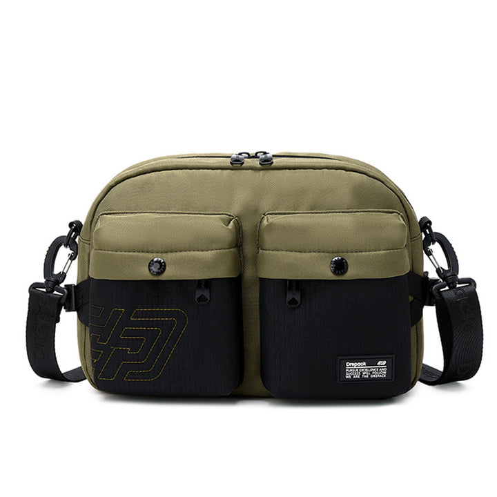 Messenger Bag für Herren, Streetwear, mittelgroße Umhängetasche für die Schule und die Arbeit