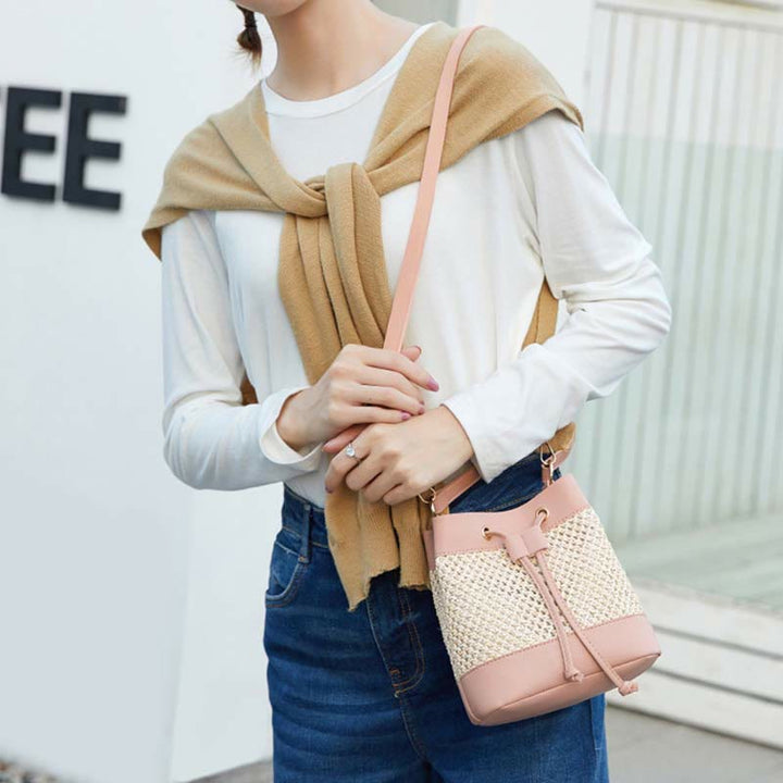 Top-Griff-Tasche für Damen PU-Leder Umhängetasche für den täglichen Einkauf
