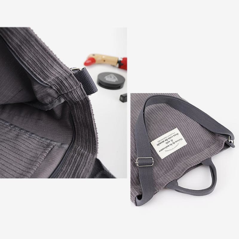 Tragetasche für Damen, Retro, große Reisehandtasche aus Canvas