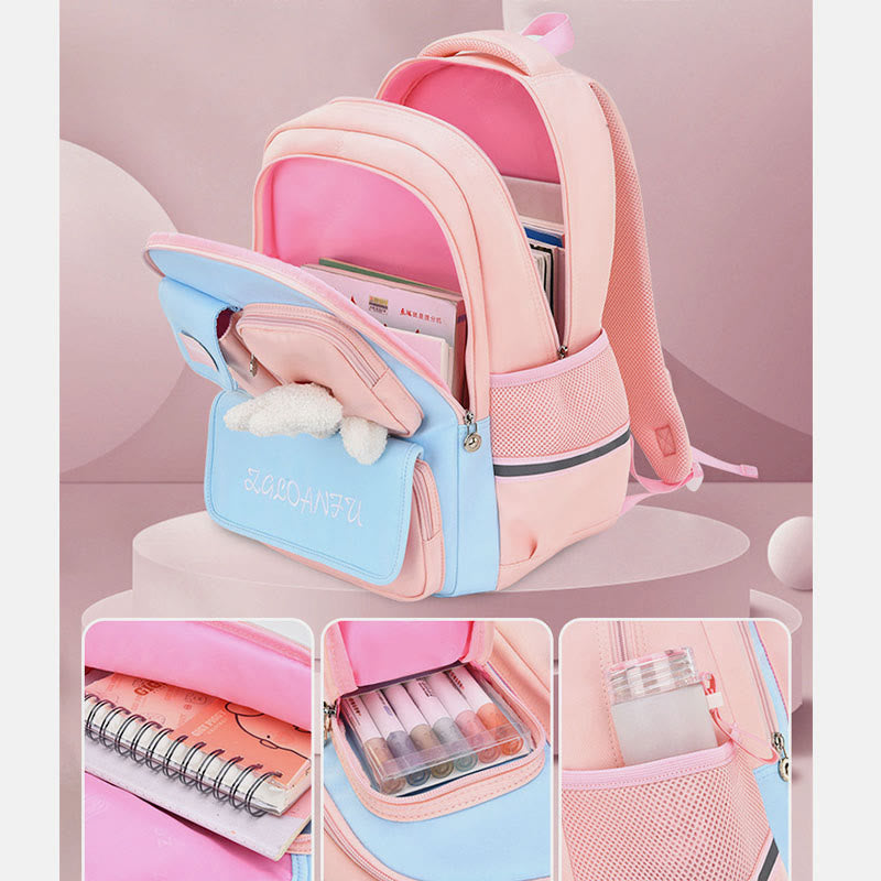 Rucksack für Kinder, süßer, lebensechter, leichter Grundschulrucksack