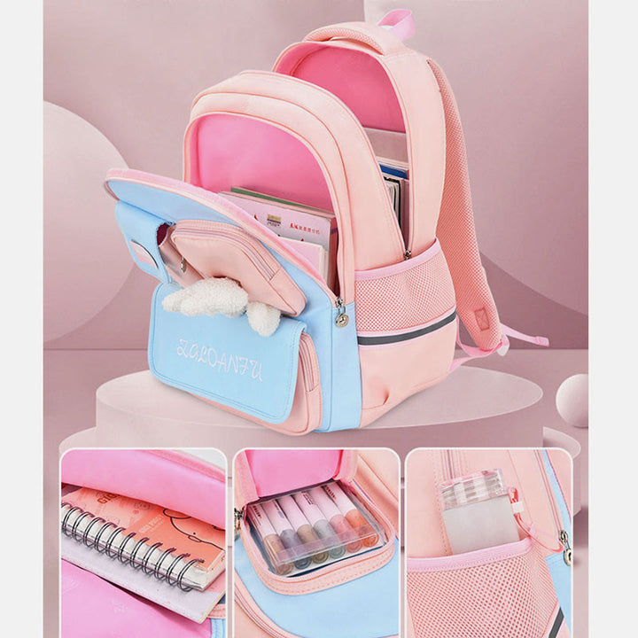 Rucksack für Kinder, süßer, lebensechter, leichter Grundschulrucksack