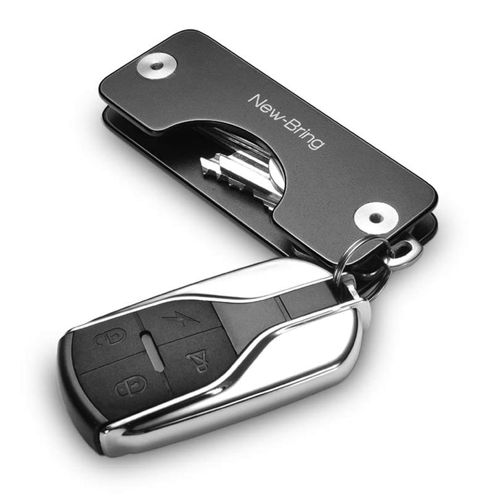 Minimalistischer Schlüssel-Organizer aus Aluminium