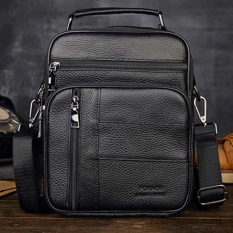Messenger Bag für Herren, für Geschäftsreisen, kleine Umhängetasche