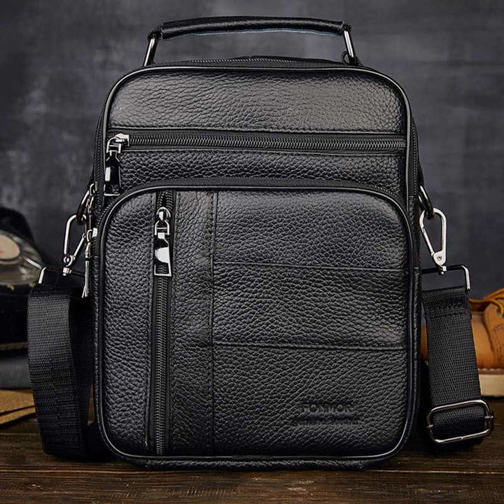Messenger Bag für Herren, für Geschäftsreisen, kleine Umhängetasche