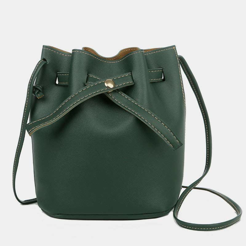 Umhängetasche für Damen aus PU-Leder, minimalistische Schultertasche für den täglichen Gebrauch
