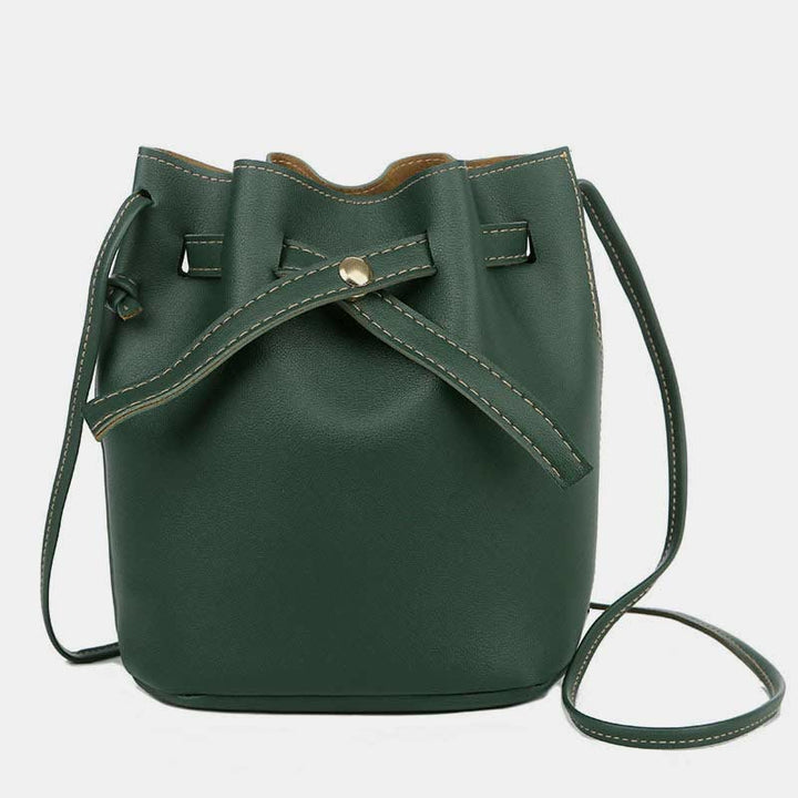 Umhängetasche für Damen aus PU-Leder, minimalistische Schultertasche für den täglichen Gebrauch