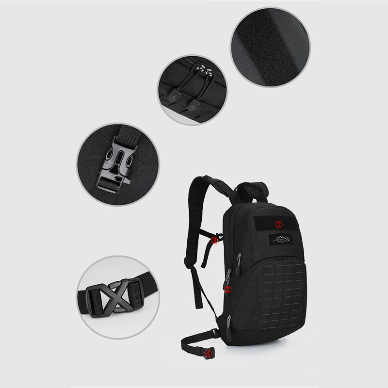 Wasserdichter Wanderrucksack, Tagesrucksack für Outdoor, Camping, Klettern, Sportrucksack