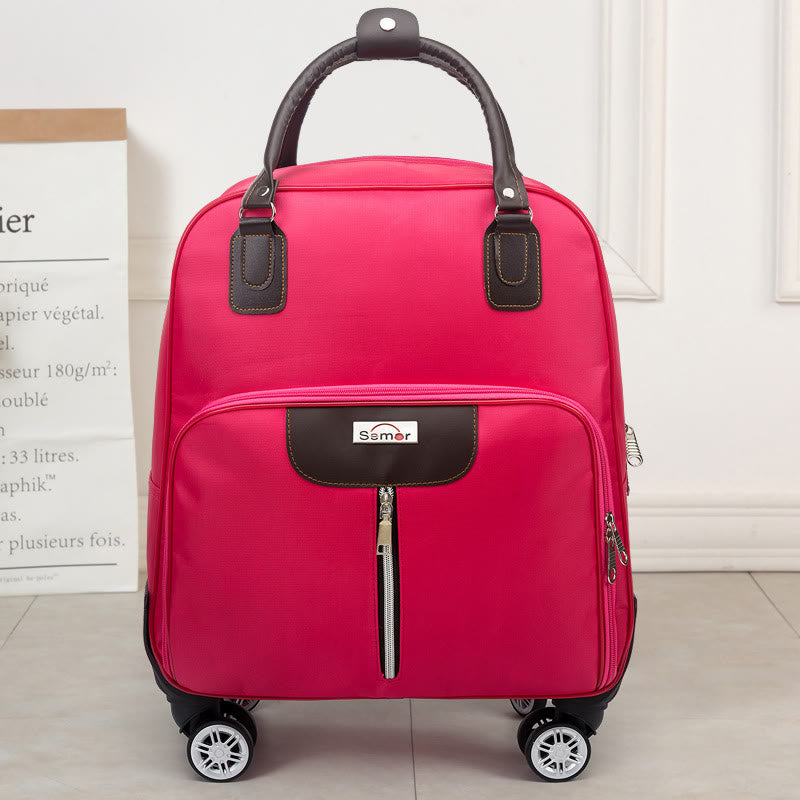 Pull Rod Reisekoffer Unisex Große wasserdichte Reisetasche