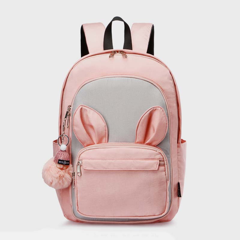 Süßer Häschen-Rucksack mit großer Kapazität