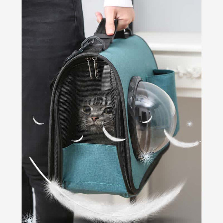 Haustier-Tragetasche für kleine Hunde und Katzen, faltbare Handtasche für die Reise mit Haustieren