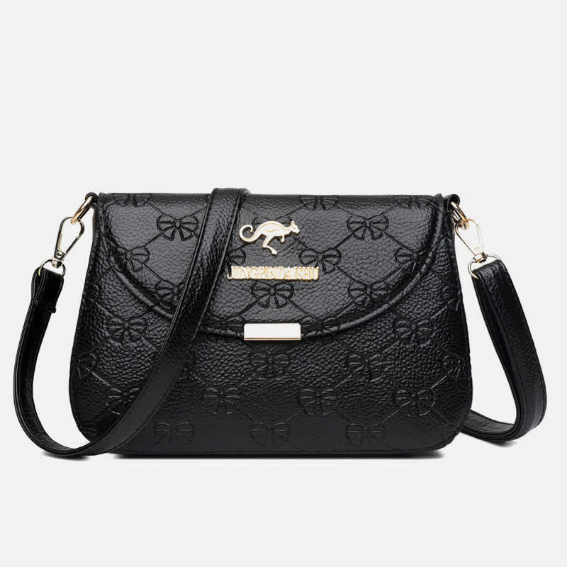 Kleine Umhängetaschen für Frauen Leder Schulter Geldbörsen PU Casual Handtasche
