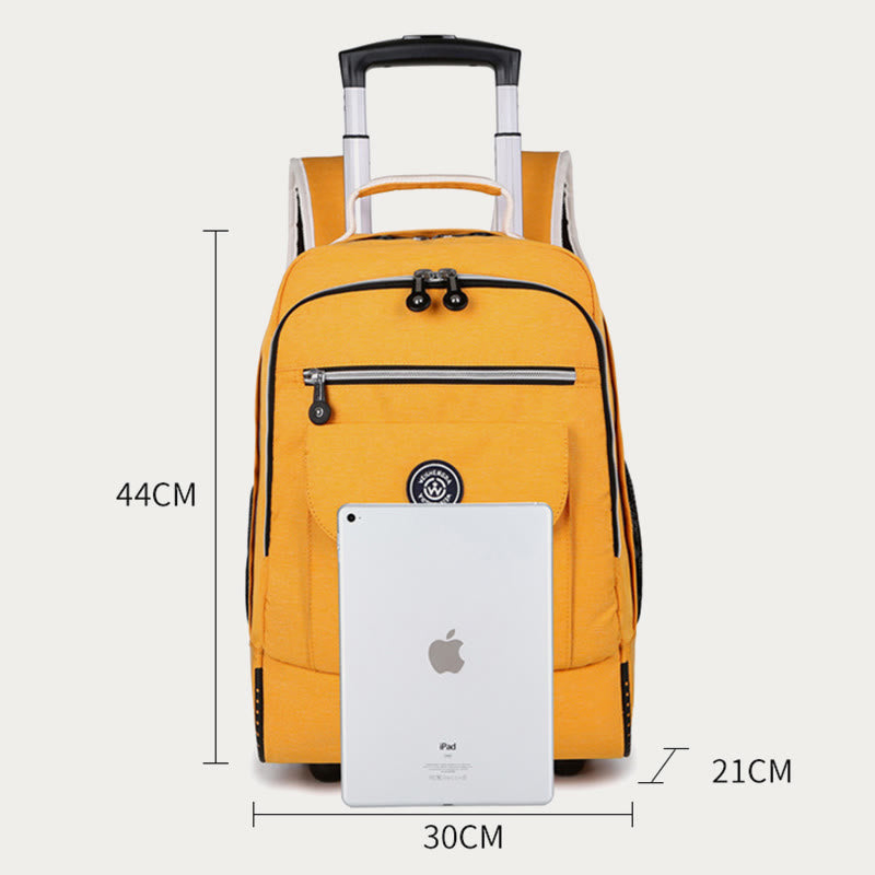 Dual-Use-Rucksack für Reisen Pull Rod Rolling Tote