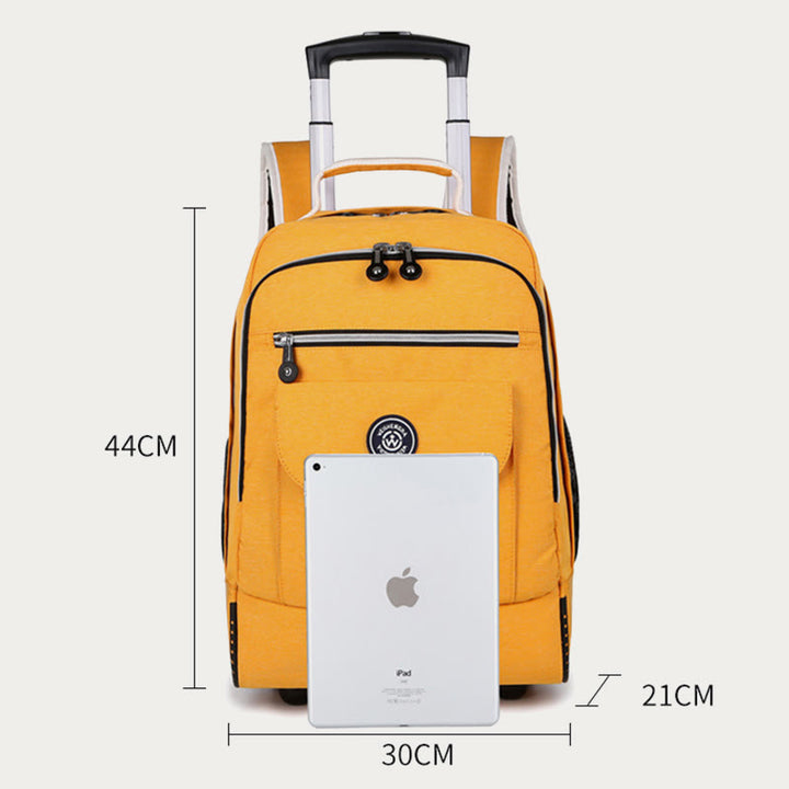 Dual-Use-Rucksack für Reisen Pull Rod Rolling Tote