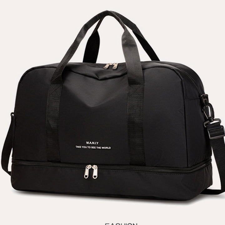 Reise-Sporttasche, trocken, nass, für die Abreise, Sporttasche, Weekender, Übernacht-Handtasche