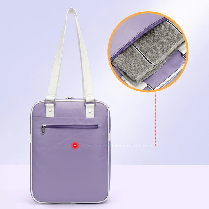 Bad Minton Tasche für Damen, große Kapazität, tragbare Schlägertasche