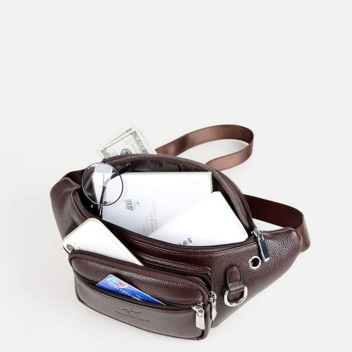 Gürteltasche für Männer, intime, lässige Umhängetasche mit großer Kapazität
