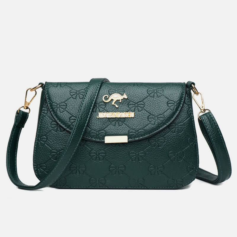 Kleine Umhängetaschen für Frauen Leder Schulter Geldbörsen PU Casual Handtasche