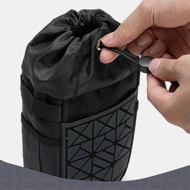 Isolierter Trinkflaschenhalter fürs Fahrrad, Taschenträger mit Schultergurt