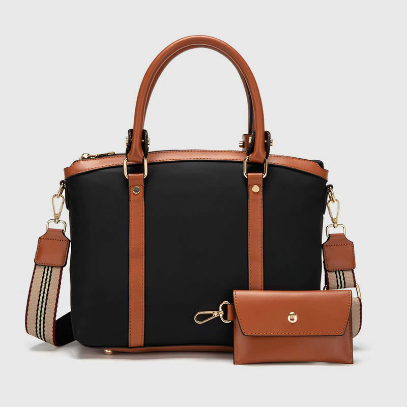 Top-Griff-Tasche für Damen, weiche, tragbare Oxford-Umhängetasche