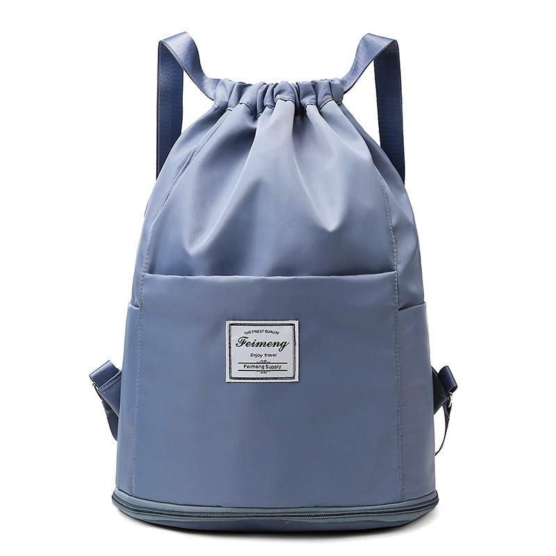 Kordelzug-Rucksack für Damen, wasserdicht, groß, Nass- und Trockentrennrucksack