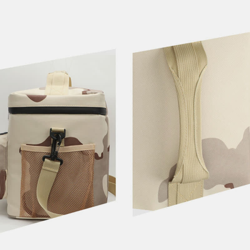 Taktische Isoliertasche für den Außenbereich, tragbare Lunchtasche, Handtasche mit Umhängegurt