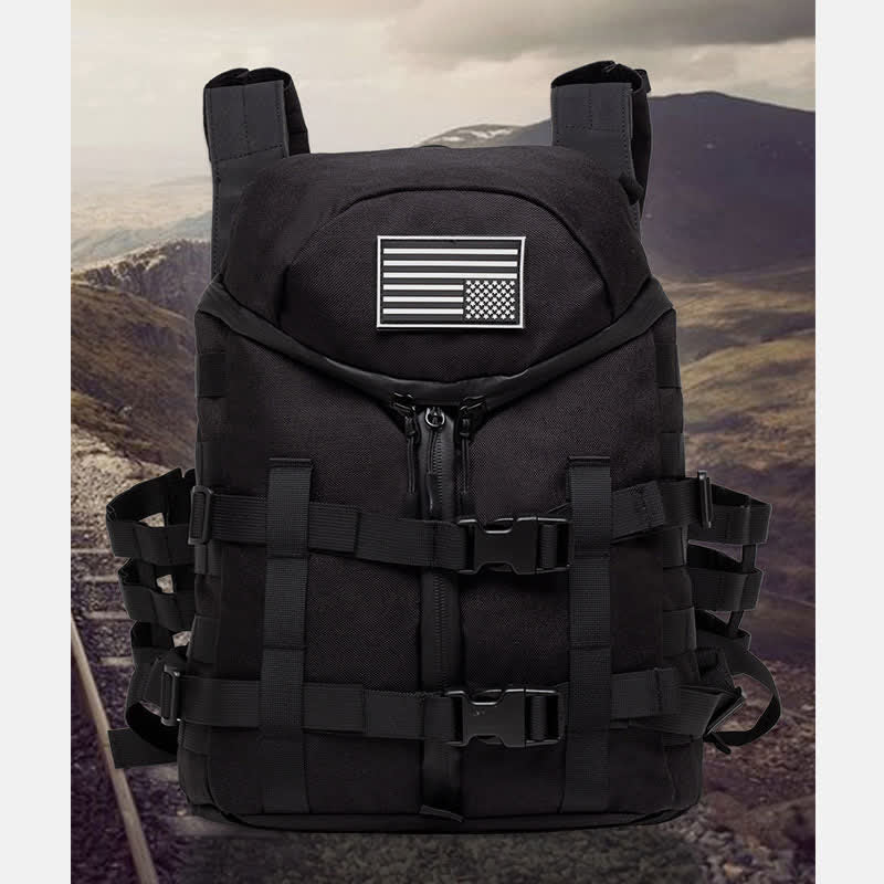 Militärischer taktischer Rucksack für Herren, zum Wandern, Jagen, Reisen, Motorradfahren, Tagesrucksack