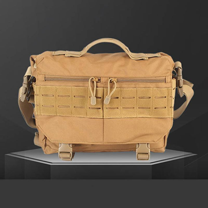 Herren Militär Messenger Bag Umhängetasche Reisetragetasche mit mehreren Fächern