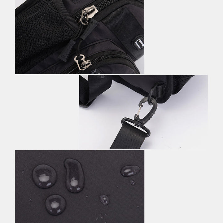 Schultertasche für Herren, multifunktionaler, lässiger Umhängerucksack für Outdoor-Sportarten