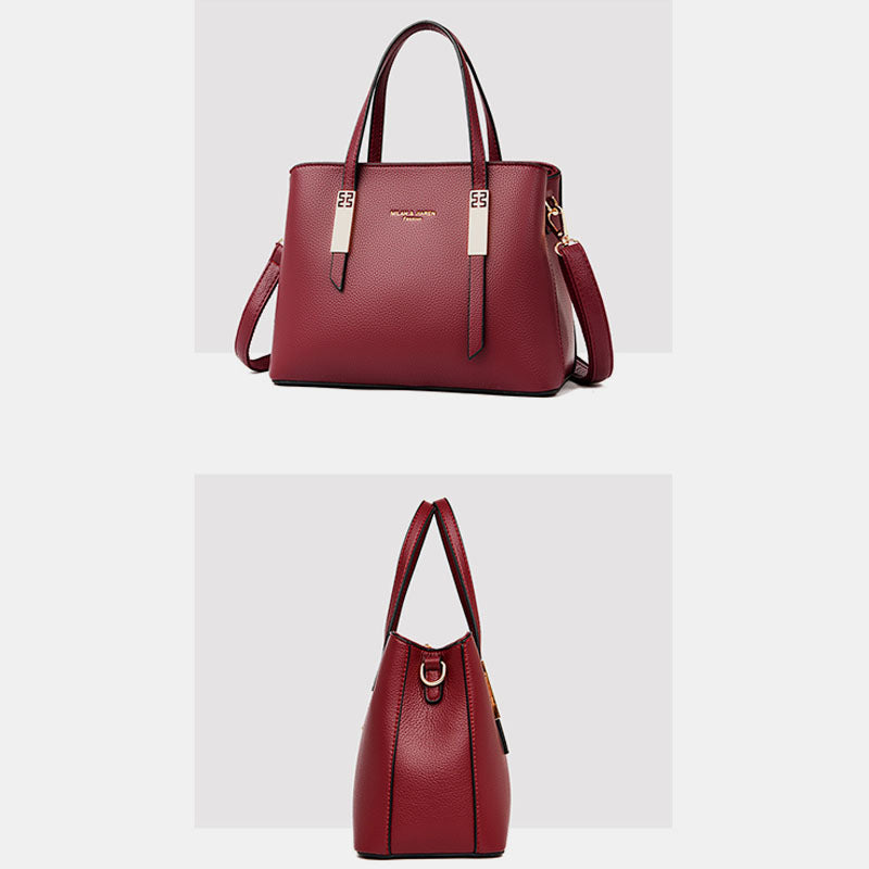 Tragetasche für Damen, mit Griff oben, große Schultertasche