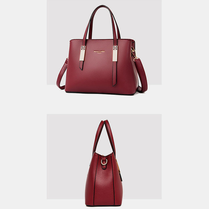 Tragetasche für Damen, mit Griff oben, große Schultertasche