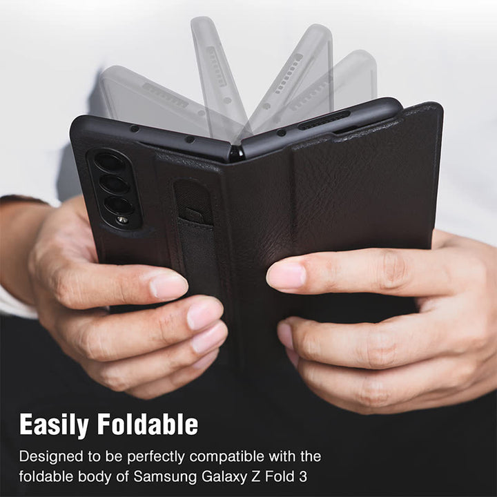 S-Pen Pocket Design Handyhülle für Samsung Lederschutzhülle