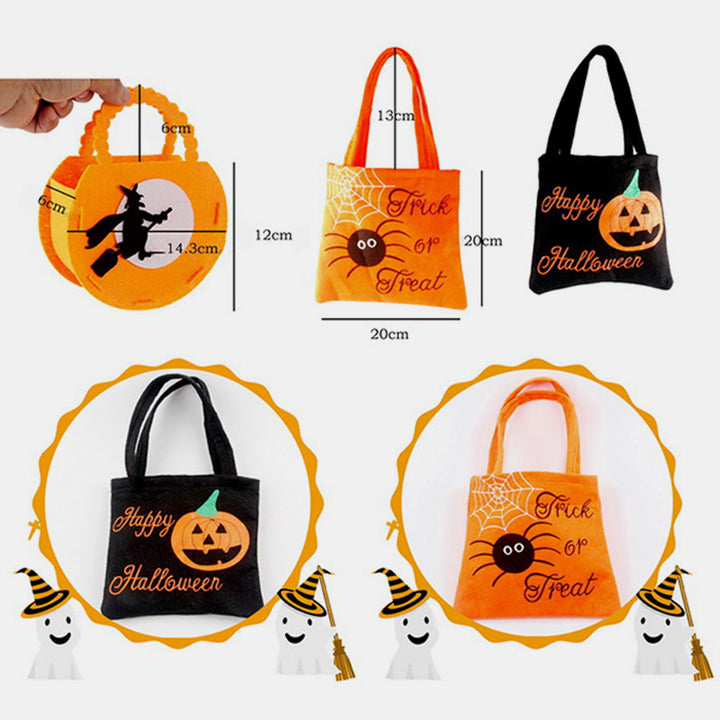 10 Pcs Halloween Kinder Handgemachte Diy Stoff Geschenk Tasche Handtasche