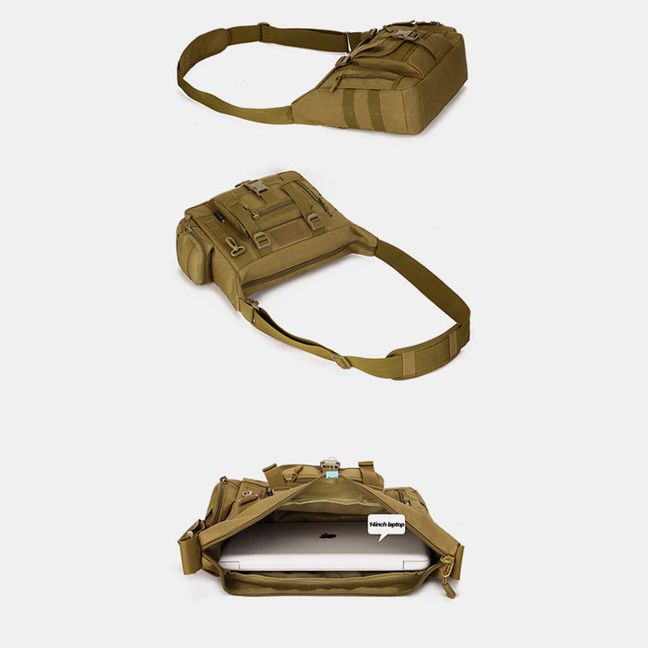 Wasserdichte taktische Militär-Umhängetasche mit mehreren Taschen